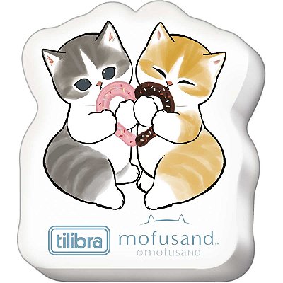 Borracha Escolar Mofusand Gatinhos - Tilibra