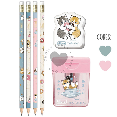 Kit Escolar Mofusand Gatinhos - Tilibra