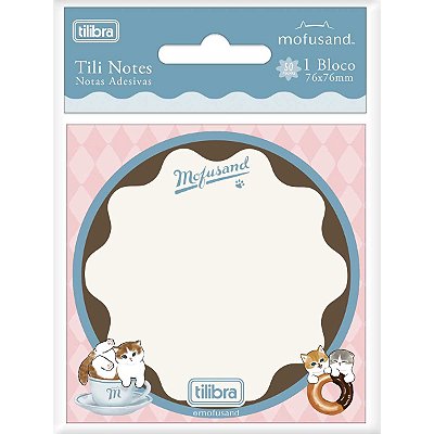 Bloco de Notas Tili Notes Mofusand 50fls - Tilibra