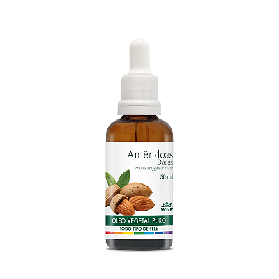 Óleo Vegetal Puro Amêndoas Doces WNF - 50ml
