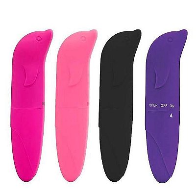 Vibrador ponto G com formato Golfinho