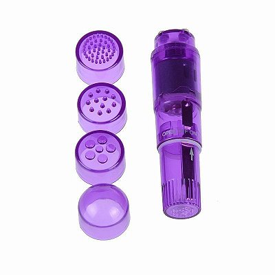 Mini Massageador com 4 Capas para Estimular o Clitóris Mega Import