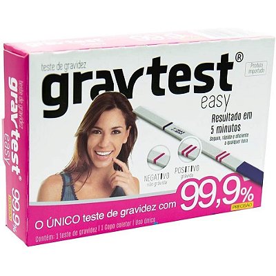 Teste De Gravidez Gravtest K-med