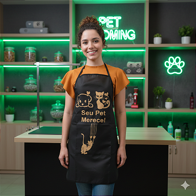 Avental Impermeável Profissional para Tosador