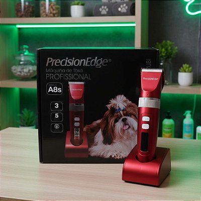 Máquina de Tosa PrecisionEdge A8S Sem Fio 6500RPM 3 Velocidades Bivolt