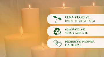 Velas Cera Vegetal