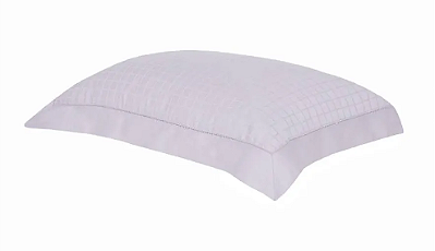 Fronha par damask square 3 abas 50/70 cor bege palha