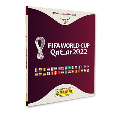 Álbum CAPA DURA Copa Do Mundo Qatar Fifa 2022 - Panini - Pronta Entrega