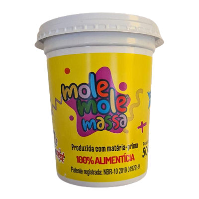 Mole Mole Massa Modelar 500g - Balde 100% Alimentícia - Dr Bhorest