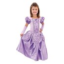 Vestido de Luxo Infantil - Princesa Violeta - Anjo Fantasias