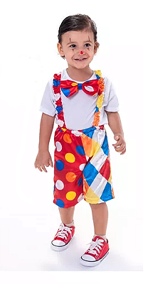Fantasia de Luxo Infantil - Palhacinho Dom - Anjo Fantasias