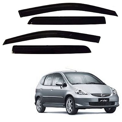 Calha De Chuva Fit 2005 2006 2007 2008 4 Portas