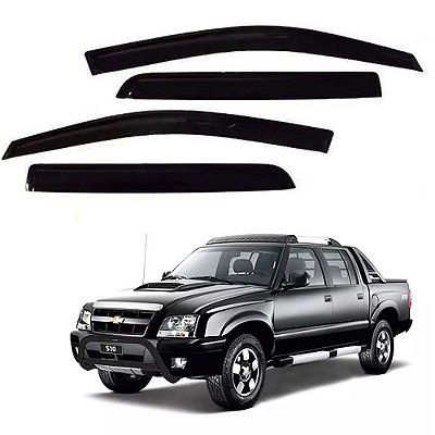 Calha De Chuva S10 2006 07 08 2009 2010 2011 2012 Cab Dupla