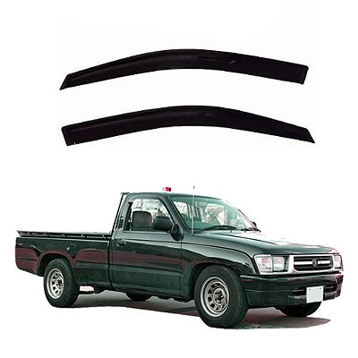 Calha De Chuva Hilux 2000 2001 2002 2003 2004 Cabine Simples
