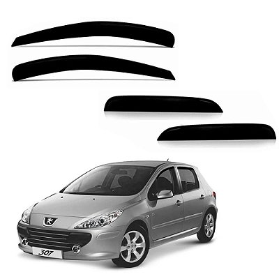 Calha De Chuva Peugeot 307 2001 02 03 04 05 2006 2007 2008