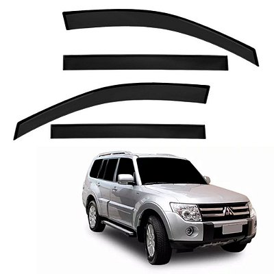 Calha De Chuva Pajero Full 2008 2009 2010 2011 2012 4 Portas