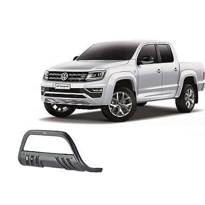 Parachoque Impulsão Quebra Mato Amarok 2010 A 2016 Preto