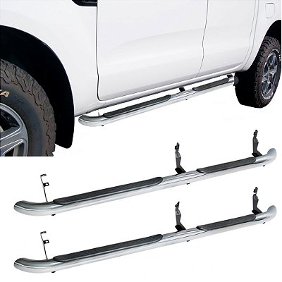 Estribo Ranger 2013 2014 2015 2016 2017 2018 Tubular Cromado