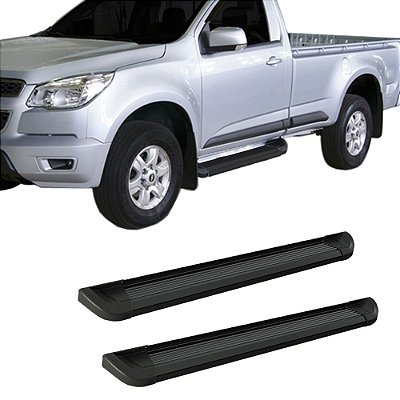 Estribo S10 2012 Em Diante Preto Cabine Simples G2