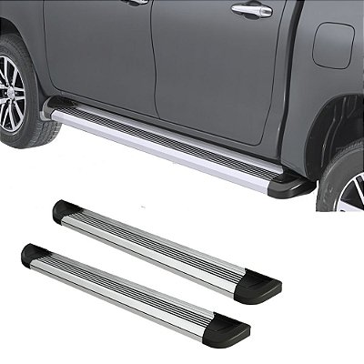 Estribo Hilux 2016 Em Diante G2 Alumínio Polido 2132mm Bepo