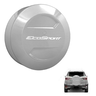Capa Estepe Ecosport 2003 2004 2005 2006 - Prata Enseada