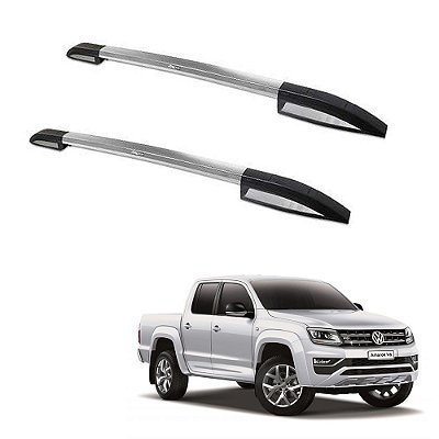 Rack Teto Longarina Amarok 2010 2011 2012 Cd Alumínio Polido