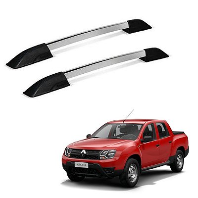 Rack Teto Longarina Duster Oroch 2017 2018 Alumínio Polido