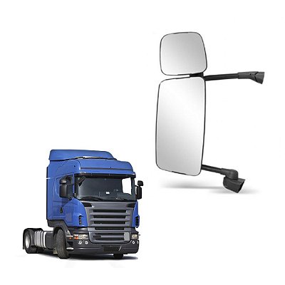 Espelho Scania S5 2007 2008 Convexo Completo C/Bifocal - Le