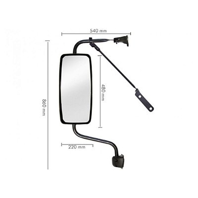 Espelho Retrovisor Vw Constellation 2006 2007 Le Convexo
