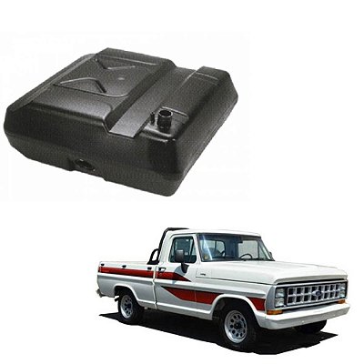 Tanque Ford F-1000 1976 Até 1991 Plástico 88 Litros