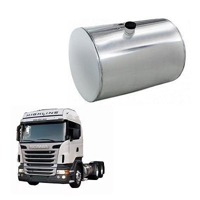Tanque Combustível Scania S4 S5 S6 Ntg P G R - 330 Lts Alum.