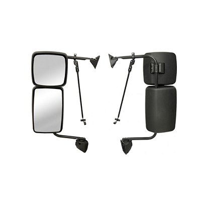 Retrovisor Ford Cargo 2013 2014 2015 Completo Convexo - Le