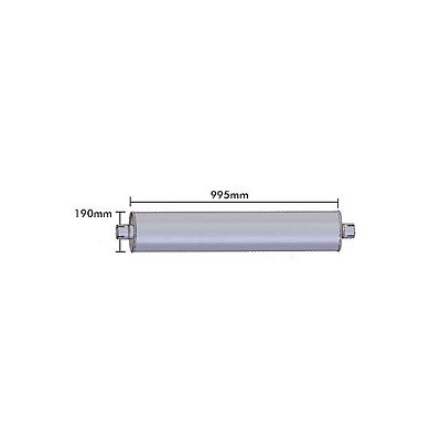 Silencioso Escapamento MB 1214 A 2314 4 Polegadas Semi Oco