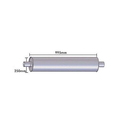 Silencioso Mb 712 / 912 Euro Iii - 3 Polegadas