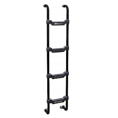 Escada Traseira Scania Cabine R Highline 4 Degraus Preto