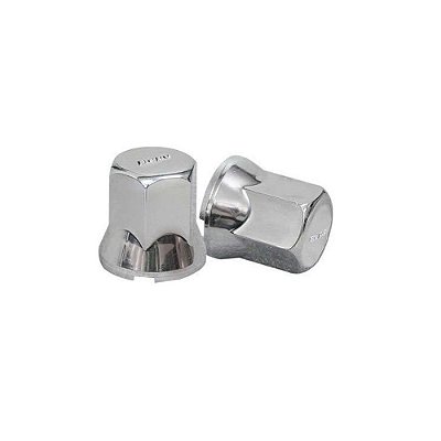 Capa De Porca Real 33 Mm Cromada 50 Unidades