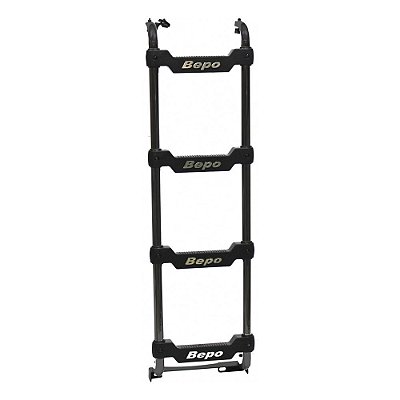 Escada Traseira Scania S4 E S5 Cabine G 4 Degraus Preto