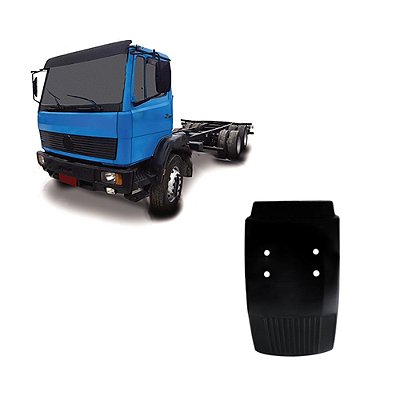 Paralama Traseiro Mb 1721 Le Fibra Injetada Preto 6738811501