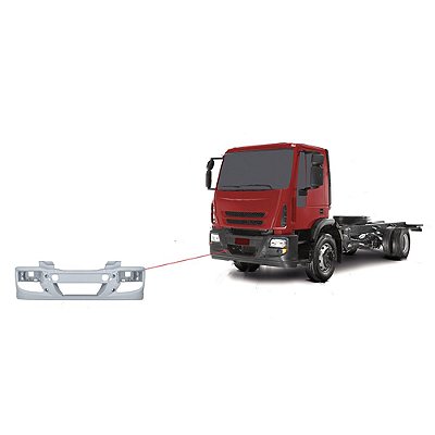 Parachoque Iveco Tector Fibra Sem Pintura 5801537126
