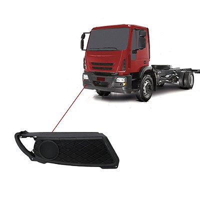 Moldura Farolete Iveco Tector Lado Direito 5801393926