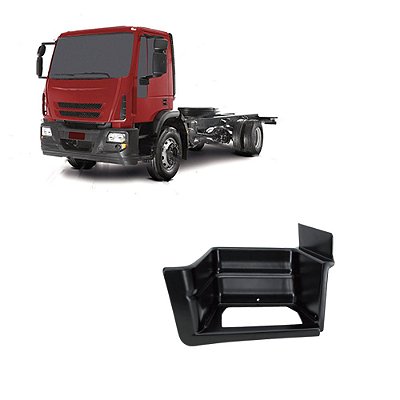 Estribo Iveco Tector Lado Direito Fibra Preto 5801388966