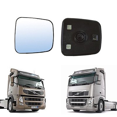 Vidro Auxiliar Retrovisor do Volvo FH FM 2010 até 2015 LD LE