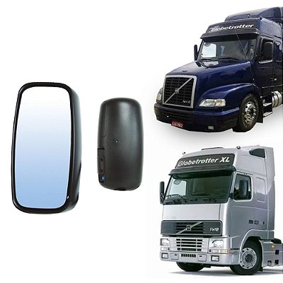 Retrovisor Sem Braço Volvo FH/NH até 2009 Lado Esquerdo