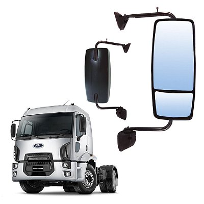 Retrovisor Completo Ford Cargo 2011 e 2012 LD