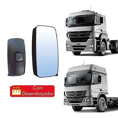 Retrovisor Axor/Atego S/ Braço-S/ Auxiliar 2014 em diante LD