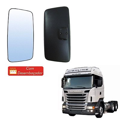 Espelho Retrovisor Econômico Scania S5 LD/LE Sem Braço