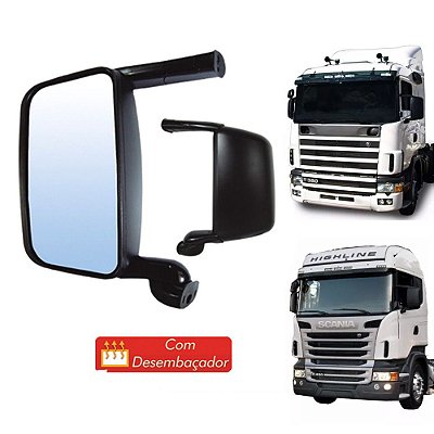 Espelho Retrovisor Completo Scania S4/S5 L Esquerdo