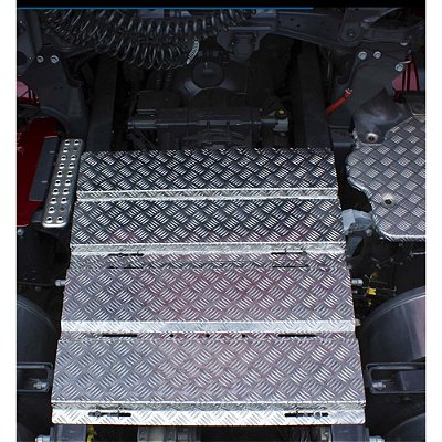 Plataforma Chassi Scania S4 S5 S6 Diant. Alumínio Furação