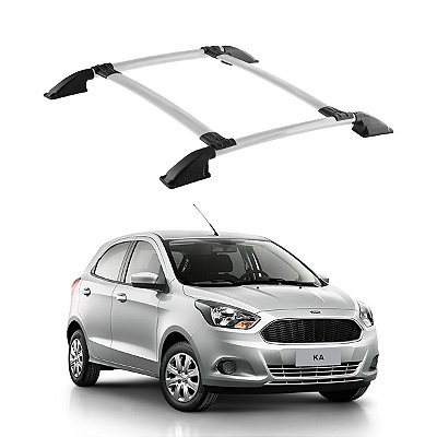 Bagageiro Ford Ka 2014 2015 2016 2017 2018 2019 2020 Prata