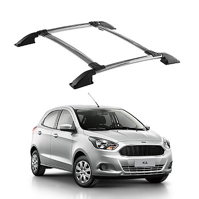 Bagageiro Ford Ka 2014 2015 2016 2017 2018 2019 2020 Cromado